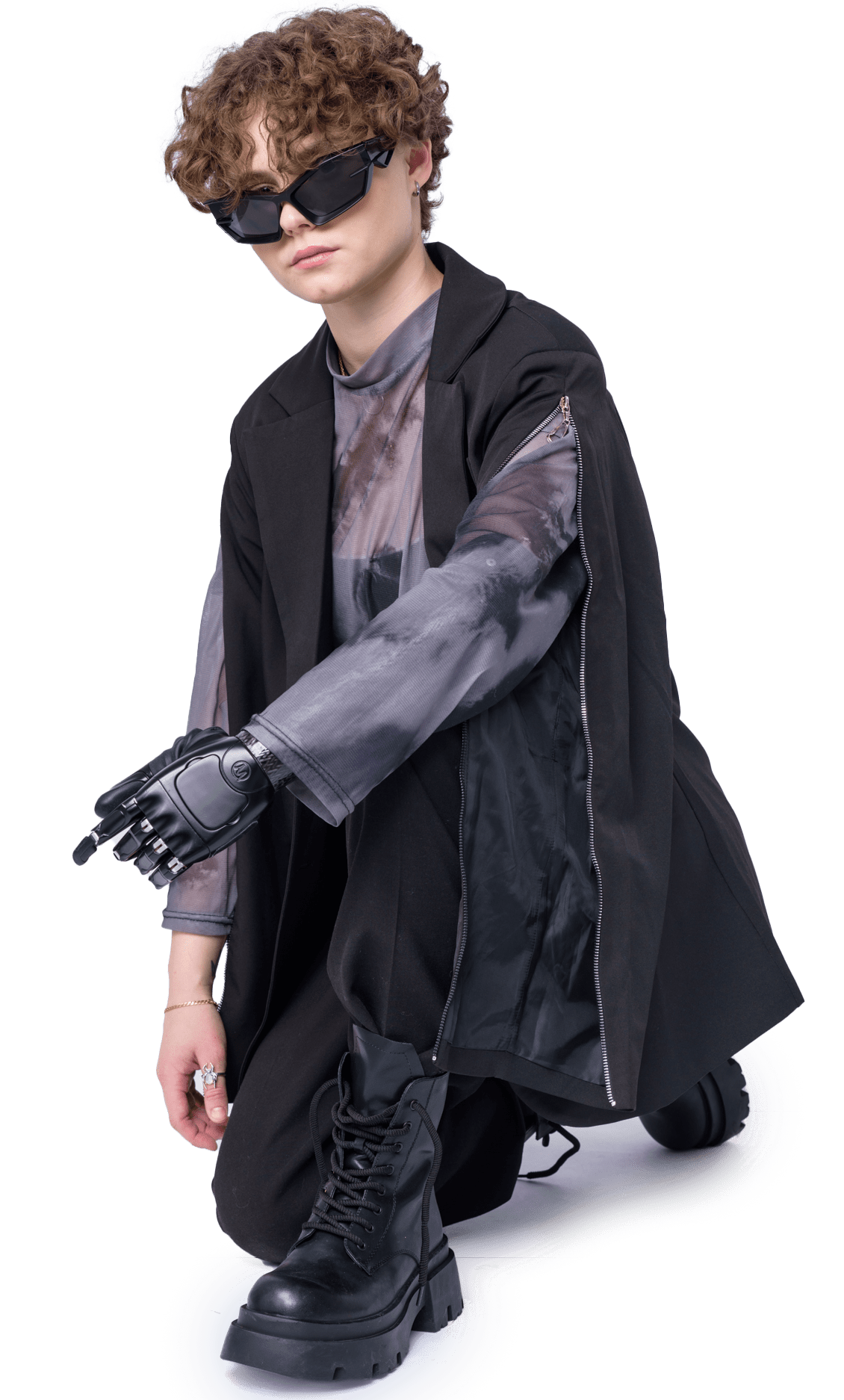 Девушка с протезом